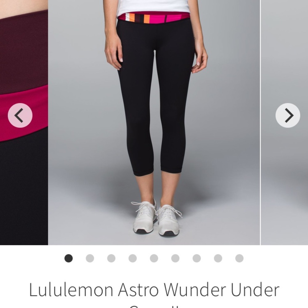Lululemon Astro Wunder Under Crop II
